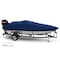 Eevelle Silvercloud Boat Cover V HULL FISHING Side Console, Narrow Series Inboard 19' 6in. L 92in. W Navy SCVFSC1992-NVY - alternate 1